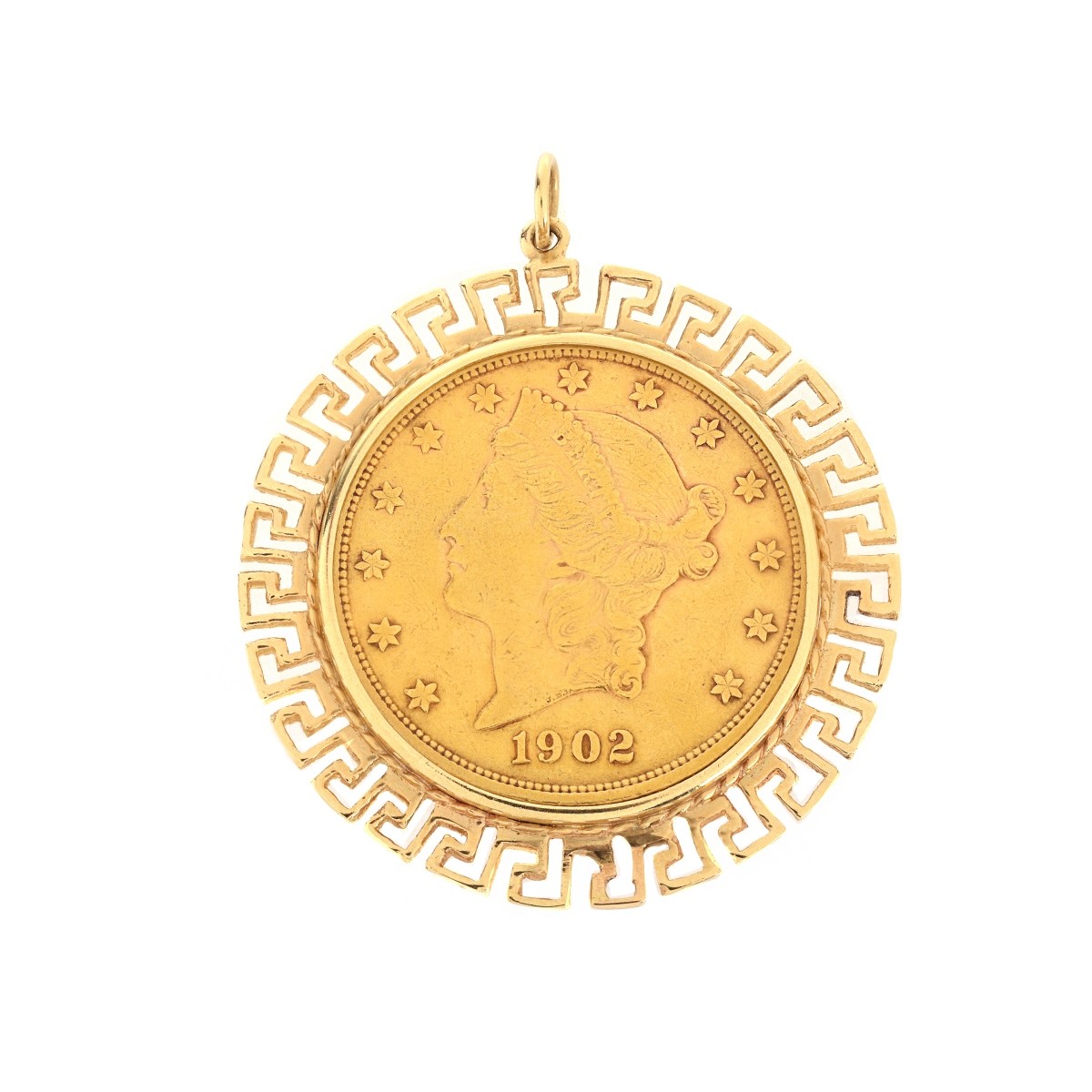 US $20 Gold Coin Pendant