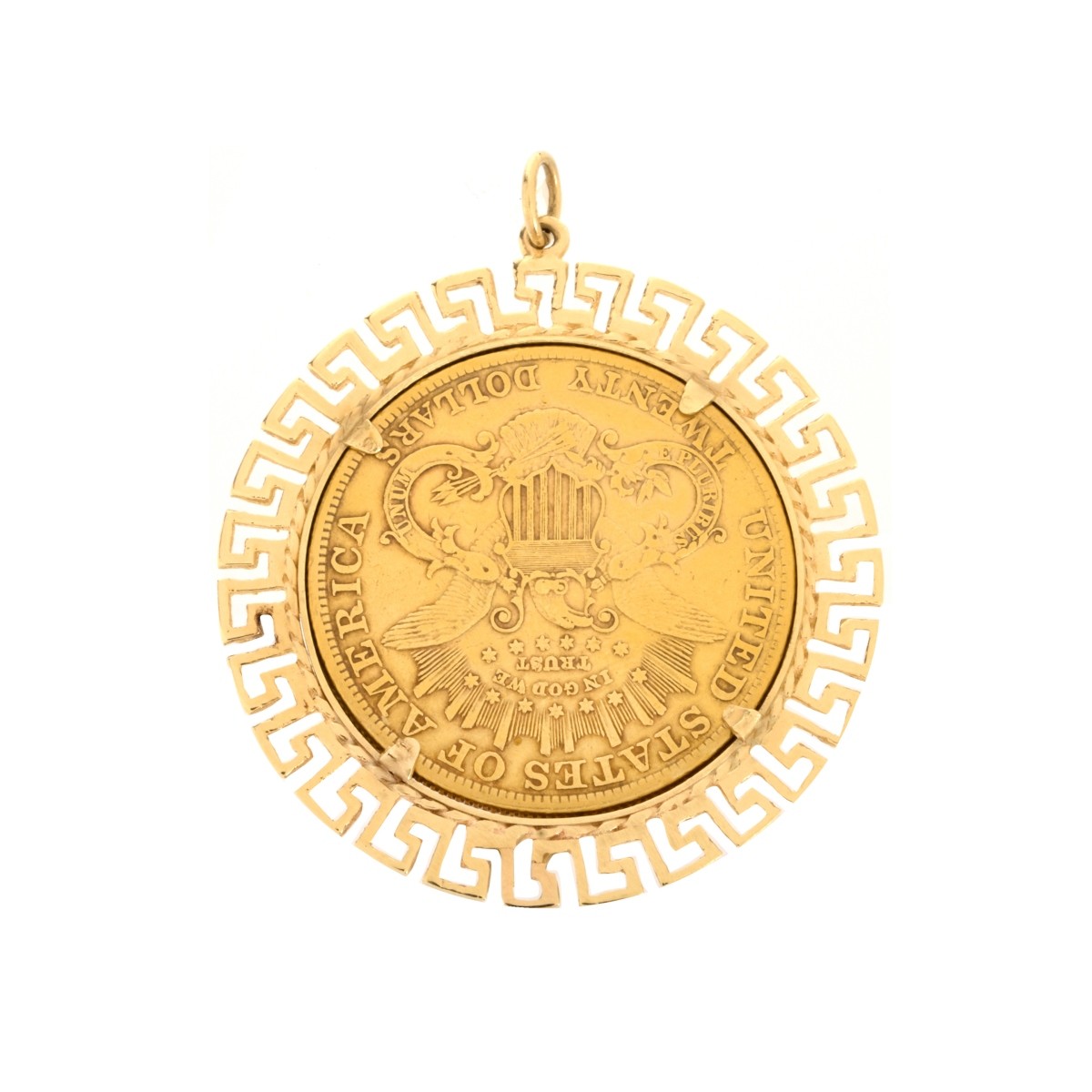 US $20 Gold Coin Pendant