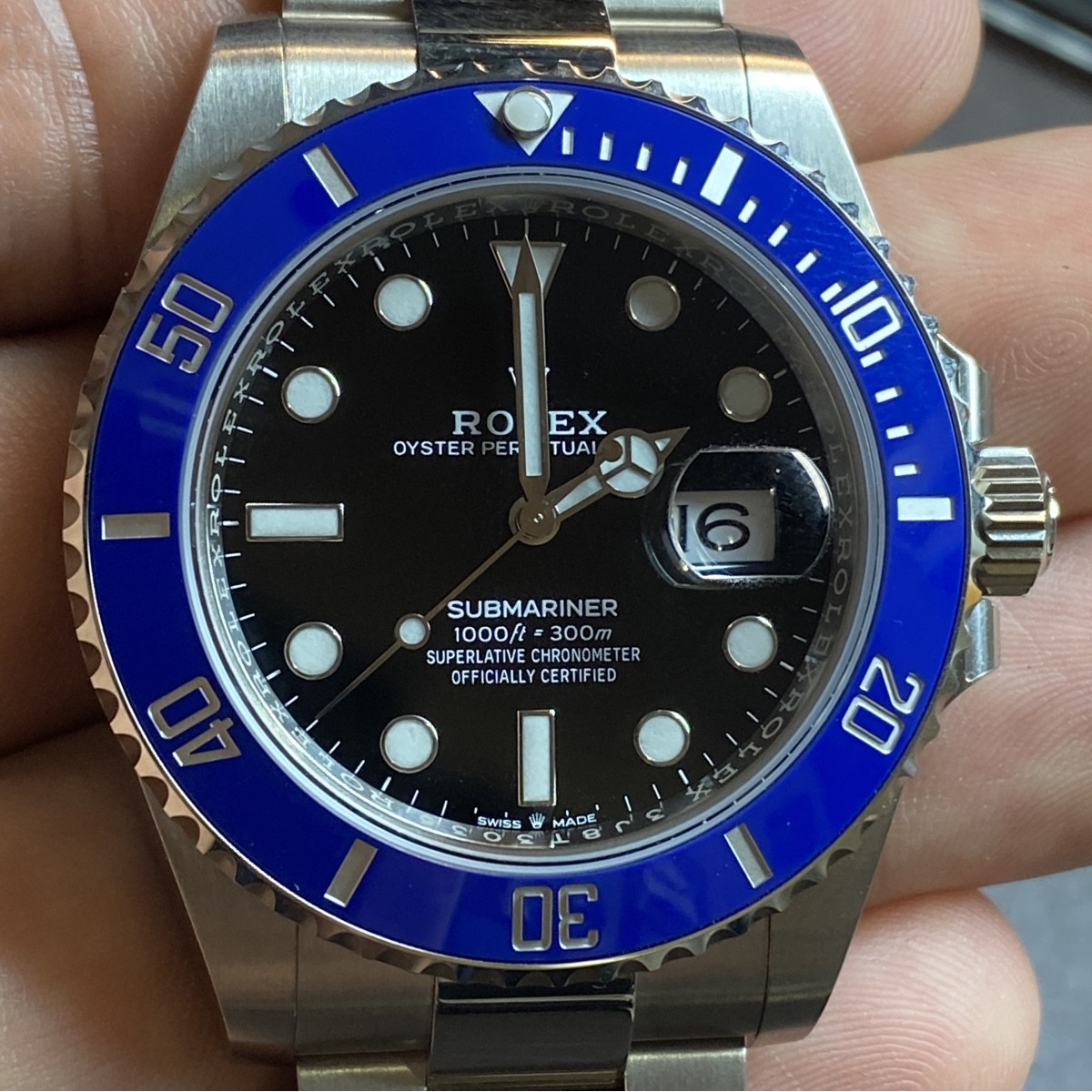 Rolex Submariner Smurf