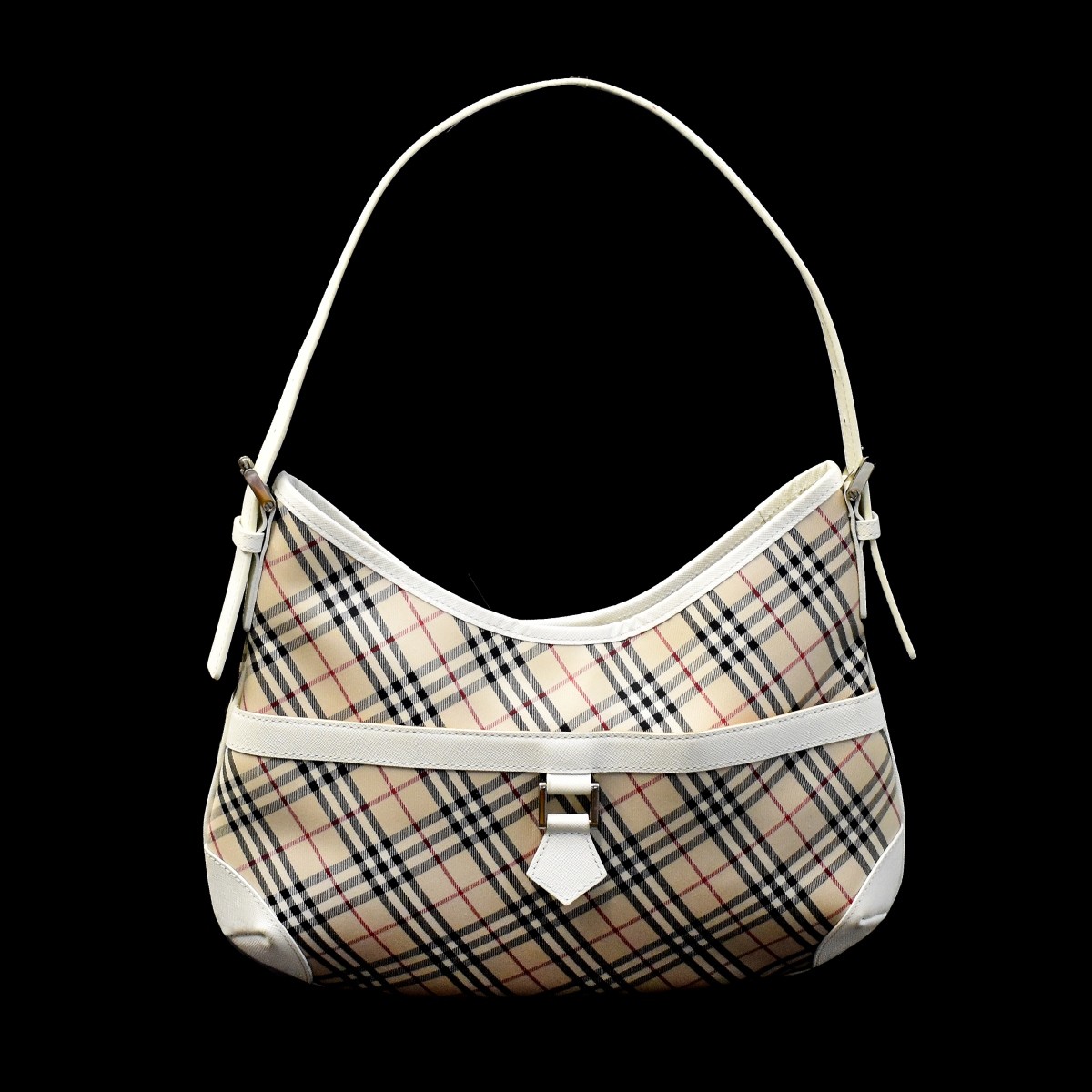 Burberry Nova Check Hobo Bag