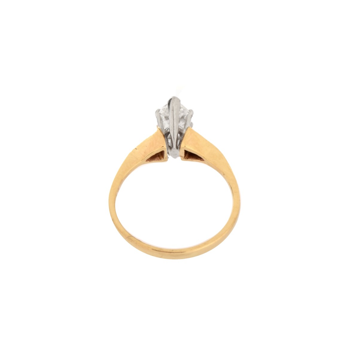 GIA Diamond and 14K Ring