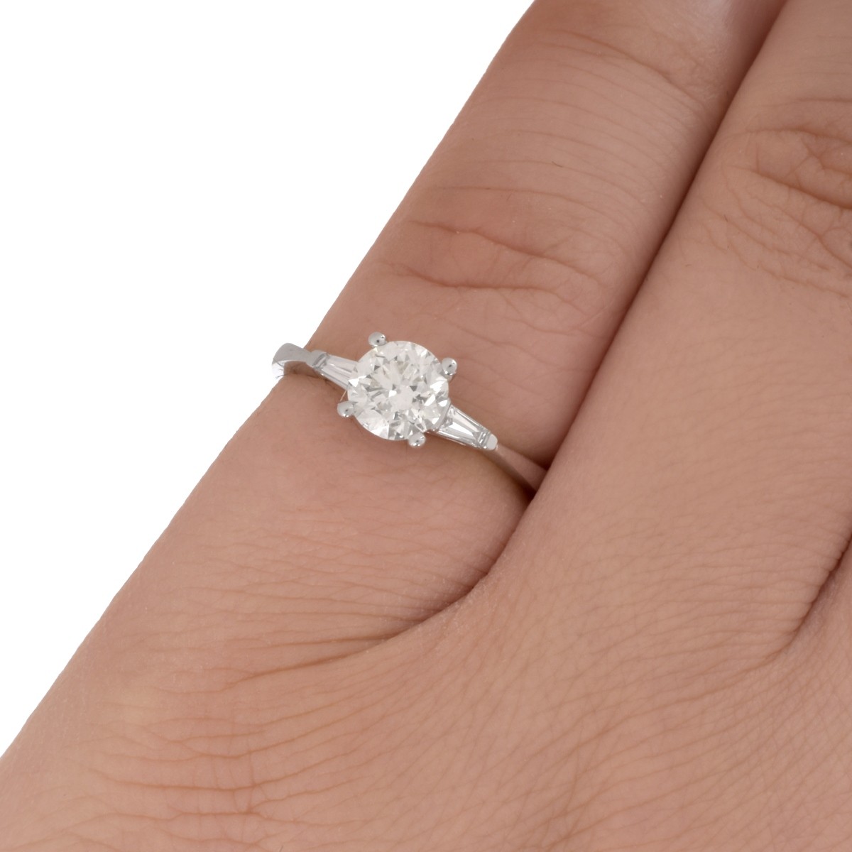 GIA Diamond Engagement Ring