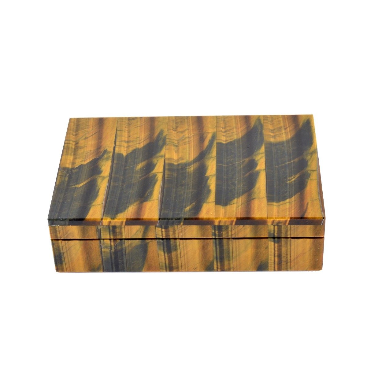 Tiger Eye and Onyx Box
