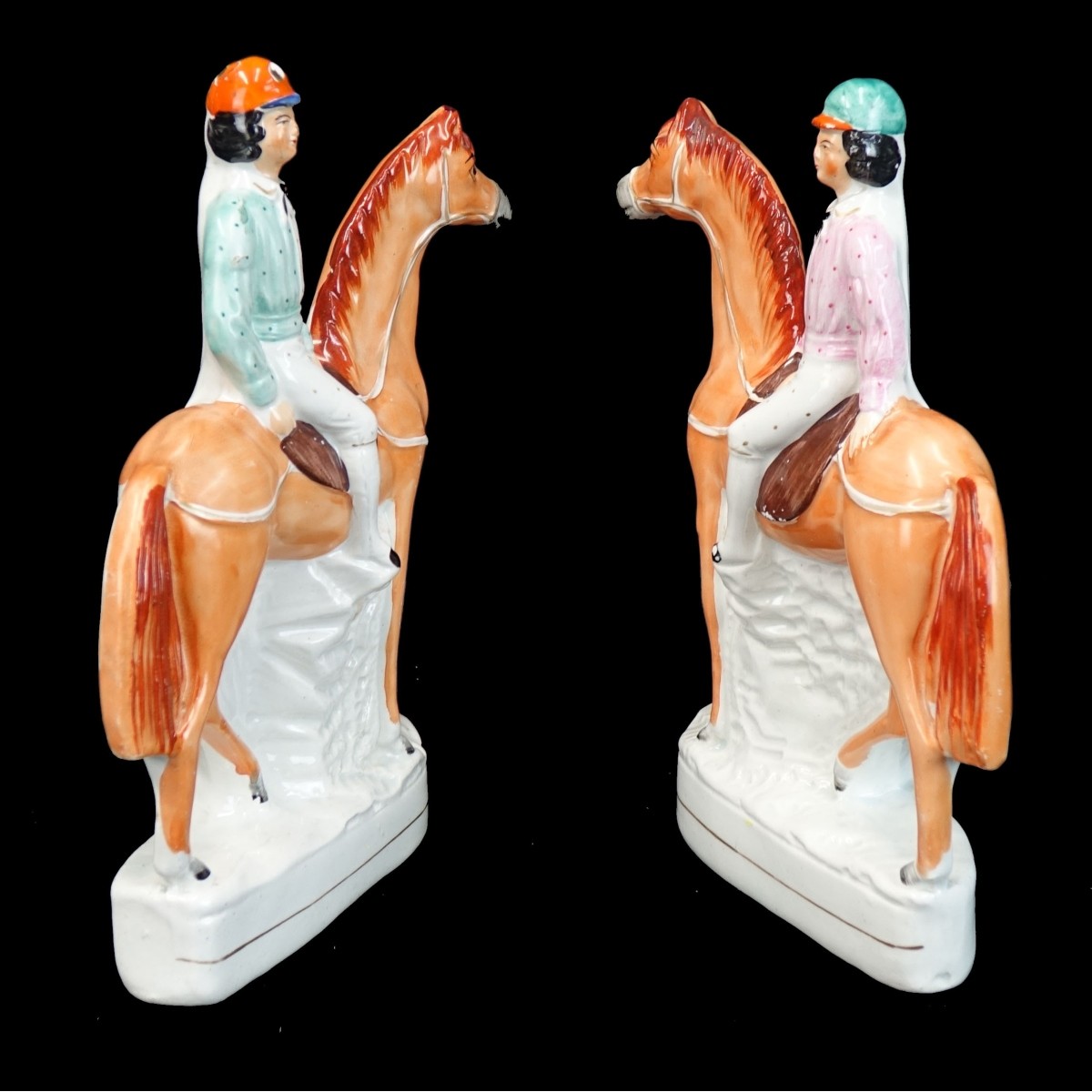 Pair of Staffordshire Figures