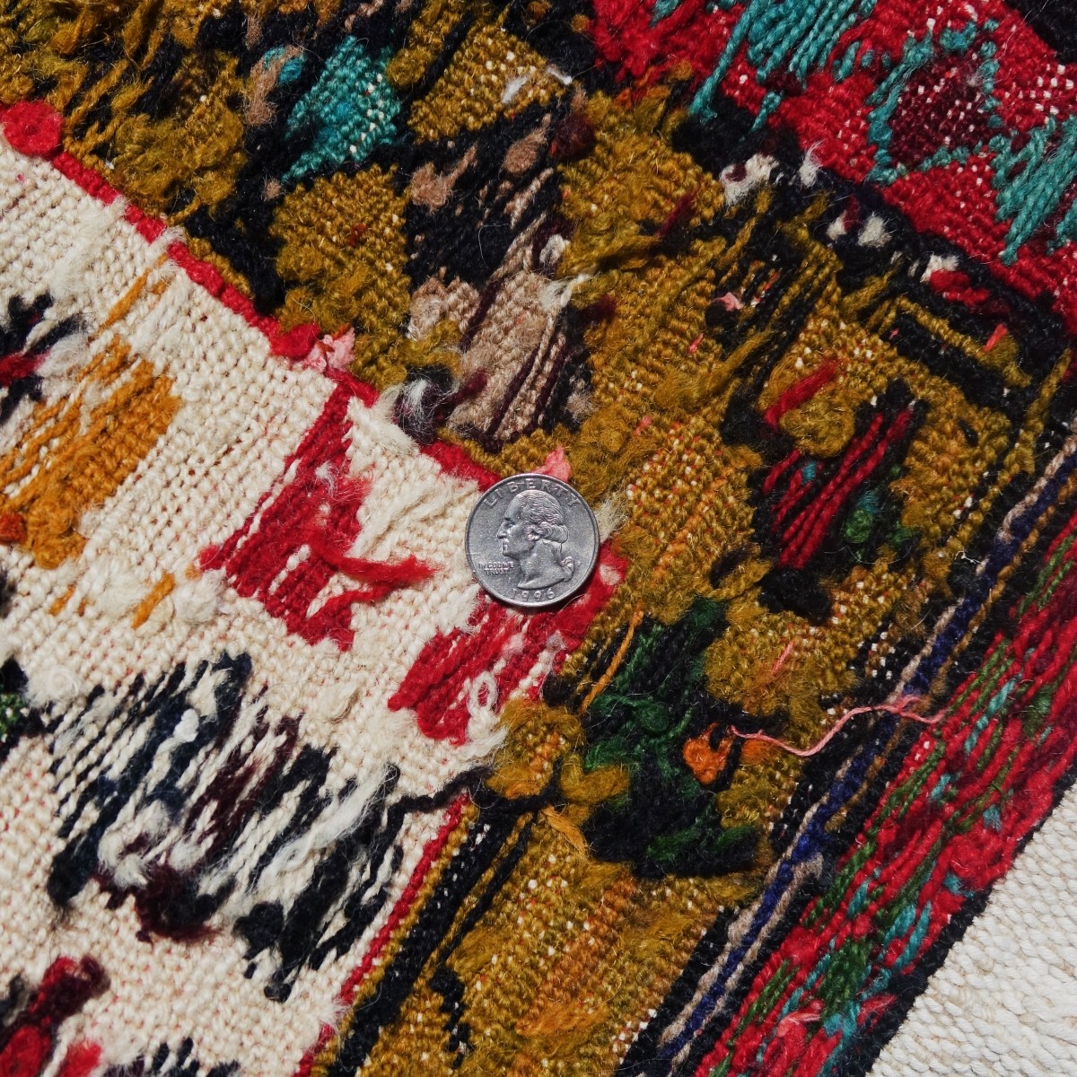Afghan Soumak Runner Rug