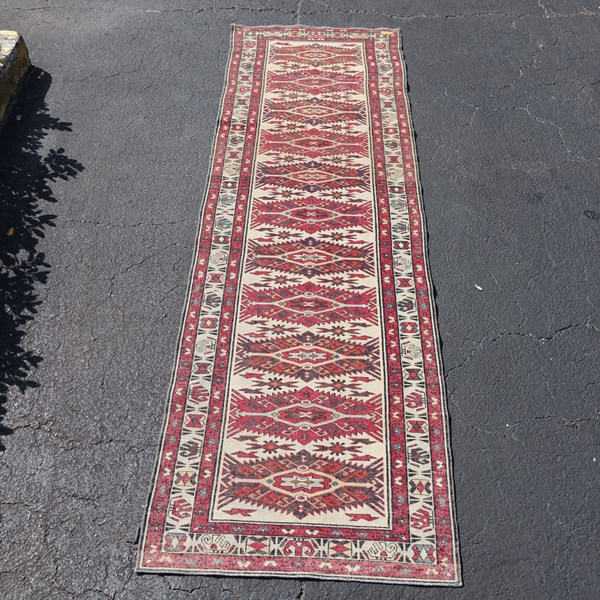 Semi Antique Turkish Runner