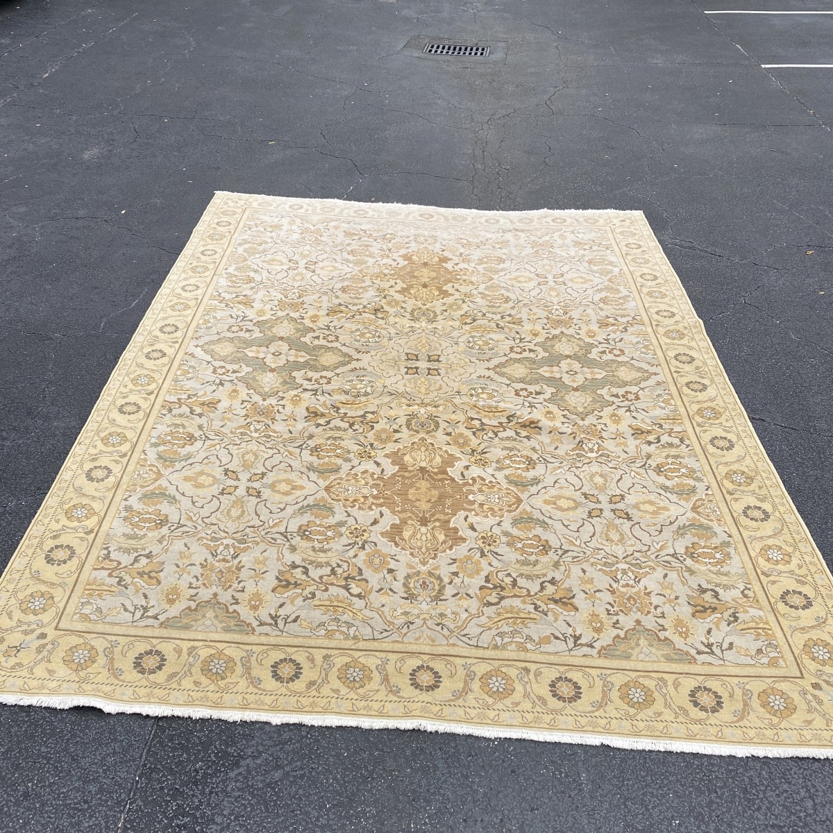 Semi Antique Indian Rug