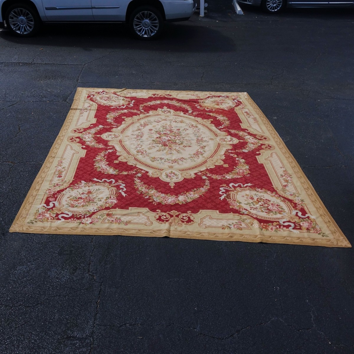 Palace Size 20th C. Aubusson Rug