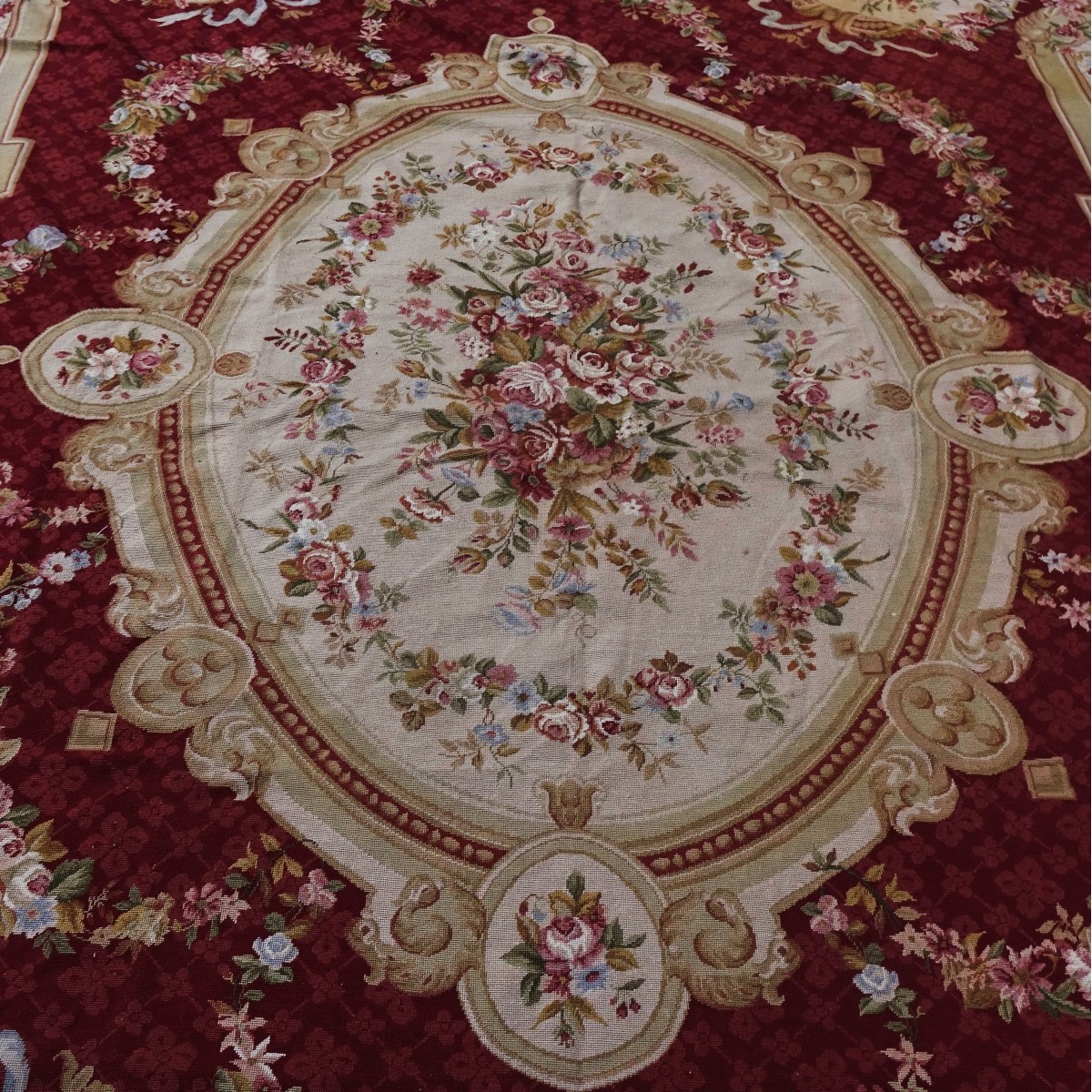 Palace Size 20th C. Aubusson Rug