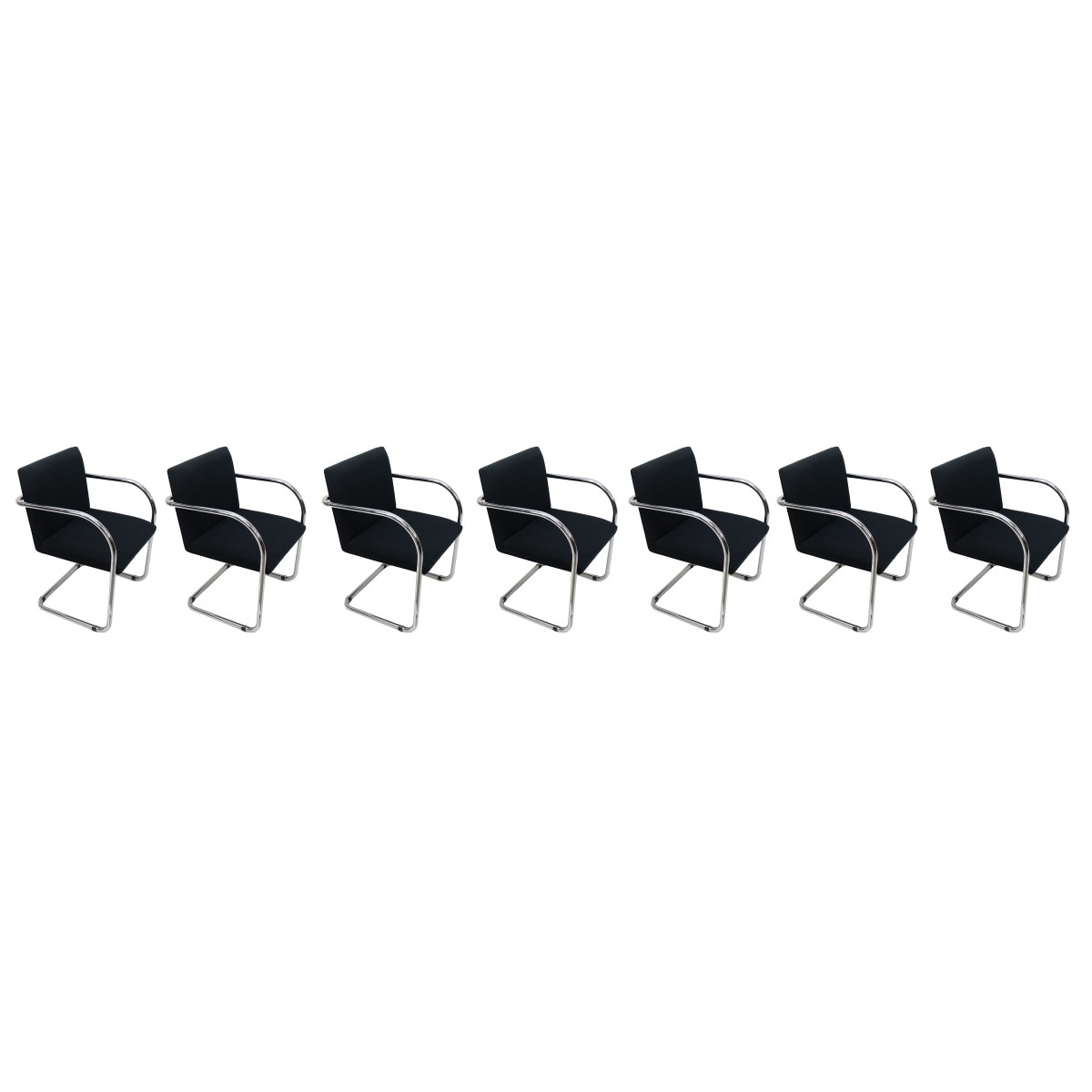 Mies Van Der Rohe for Knoll "BRNO" Armchairs