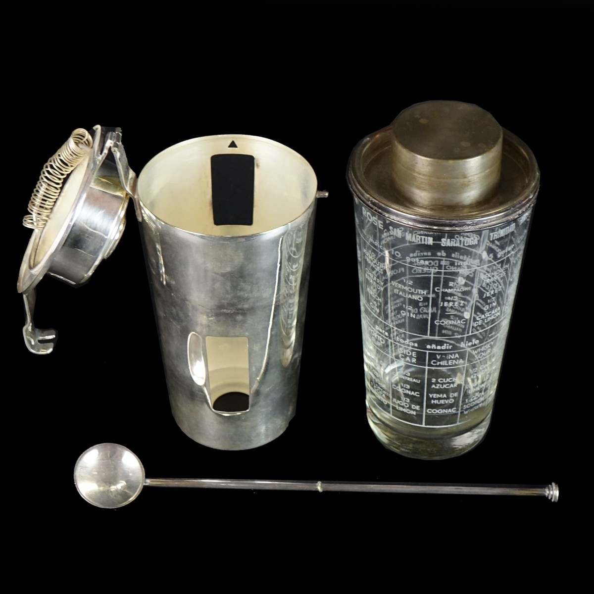 Ghiso Art Deco Cocktail Shaker