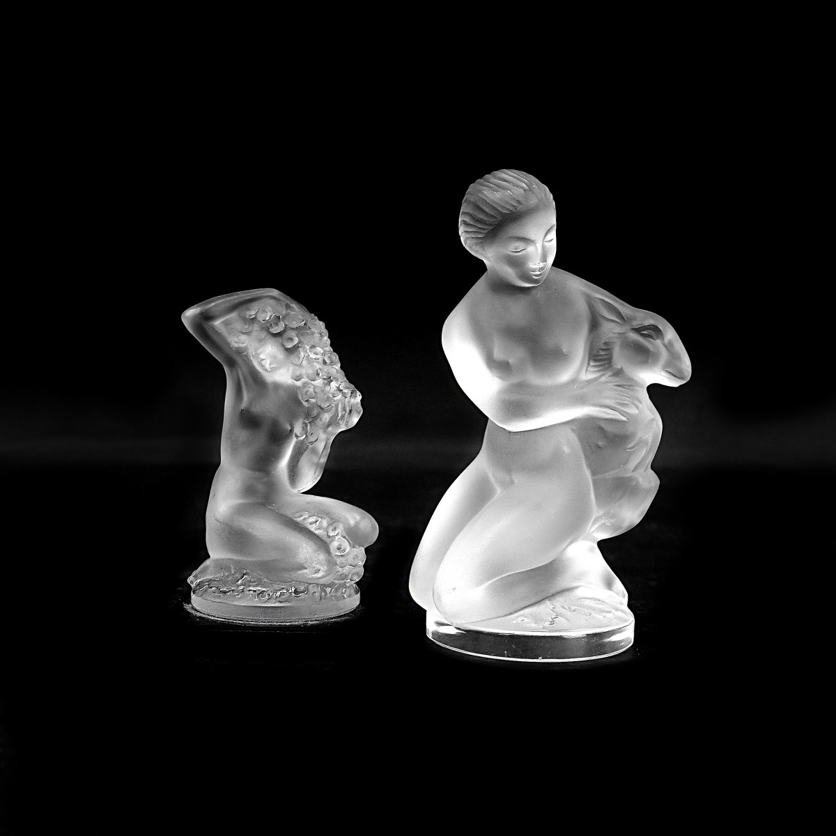 Lalique Crystal Figurines