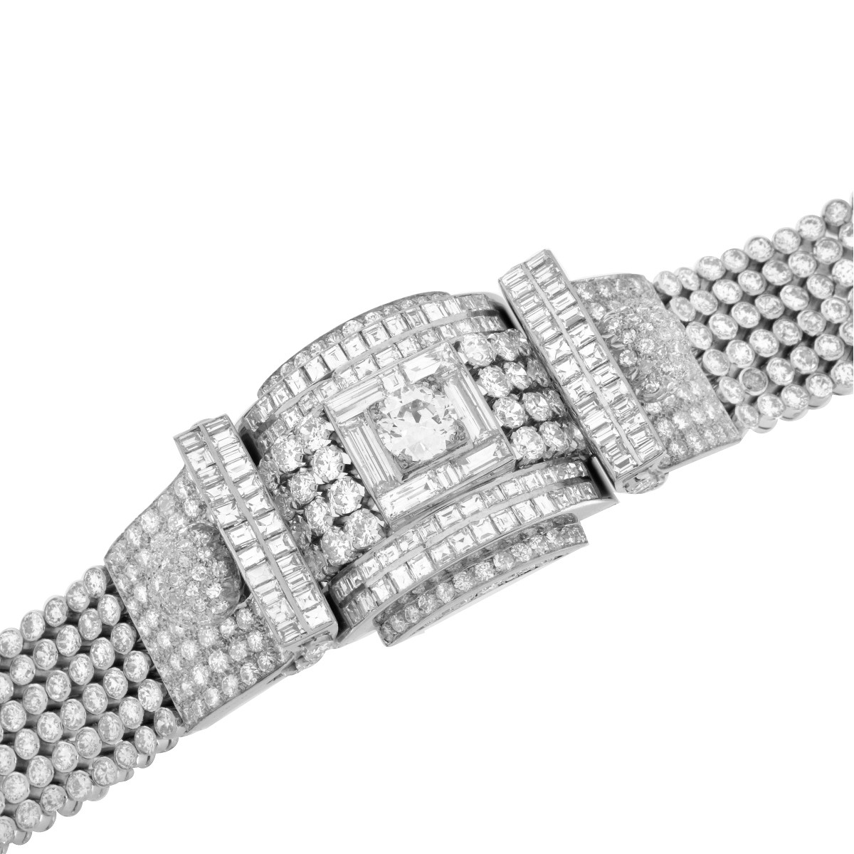 Art Deco Diamond Bracelet