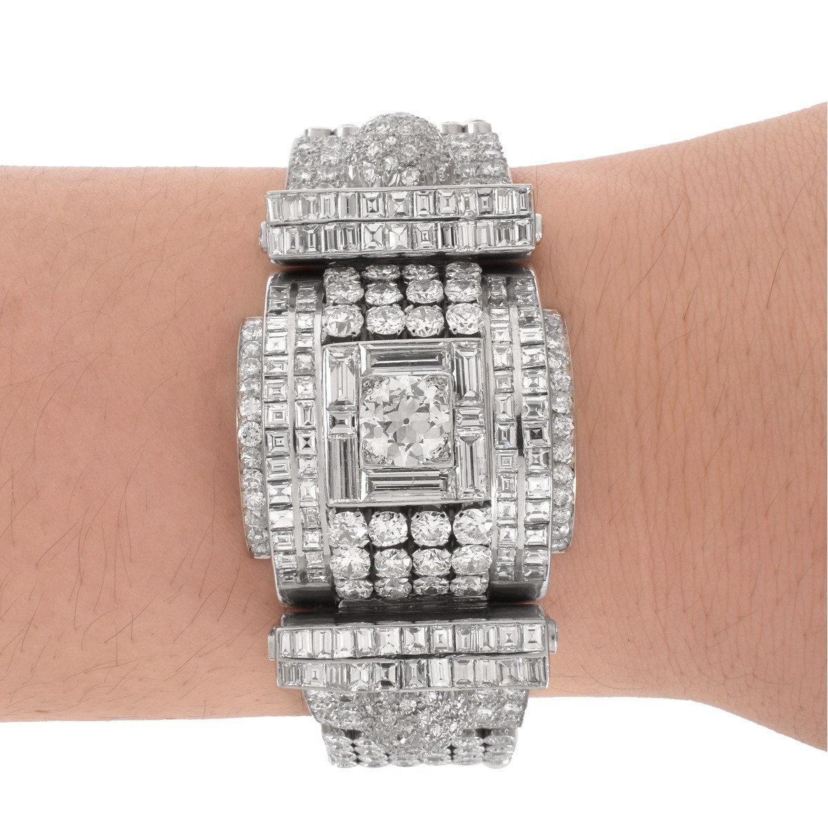 Art Deco Diamond Bracelet