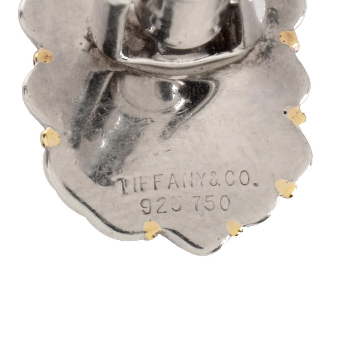 Tiffany & Co 18K and Sterling Cufflinks