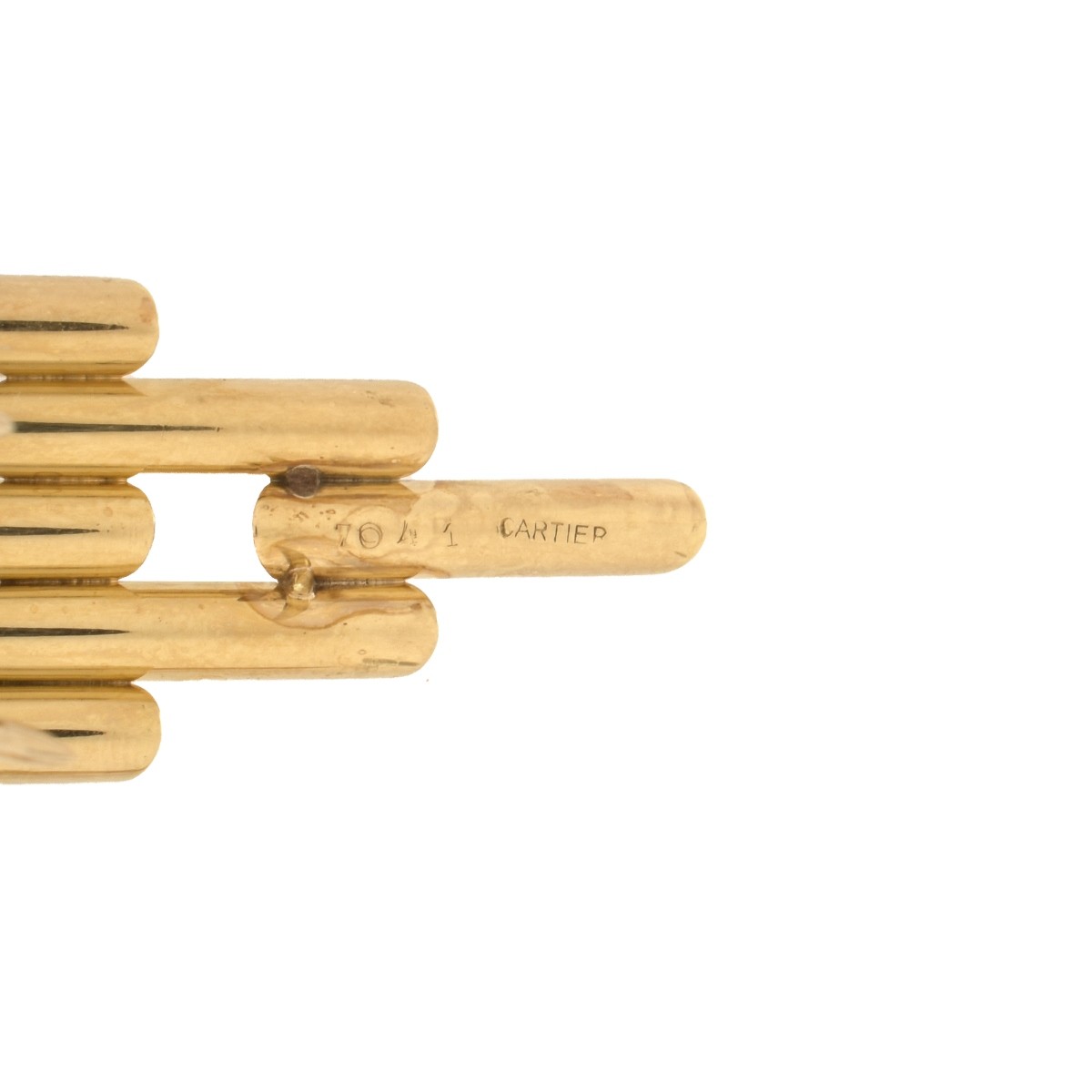 Cartier 14K Clip Brooches