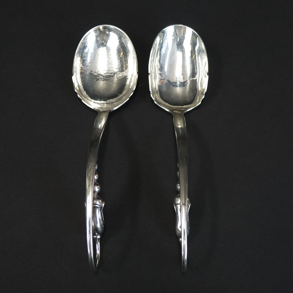 OV Mogensen Sterling Spoons