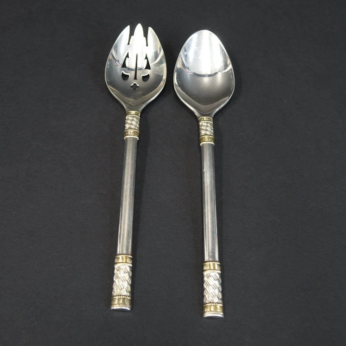 Wallace "Aegean Weave" Serving Spoons