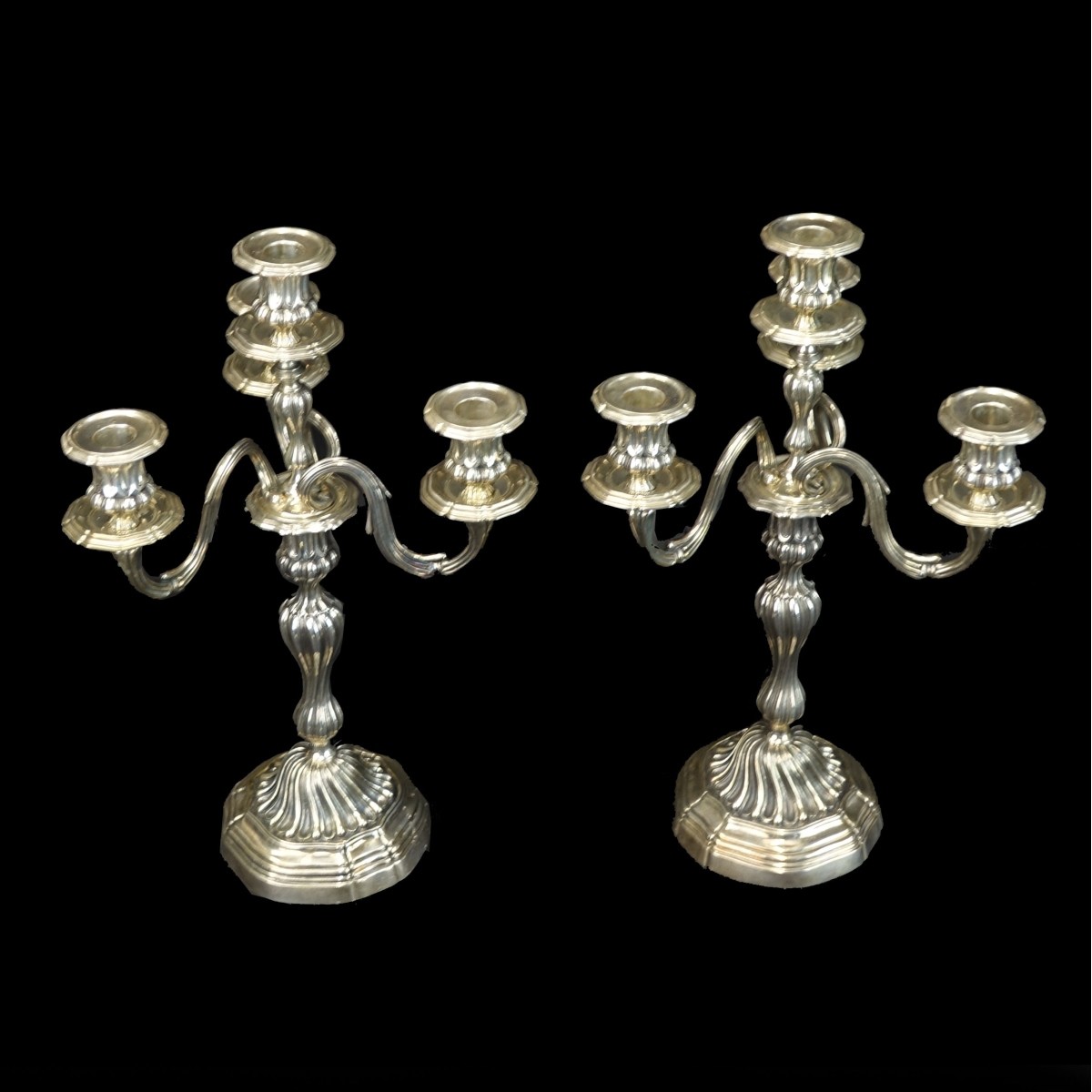 Antique Christofle Candelabra