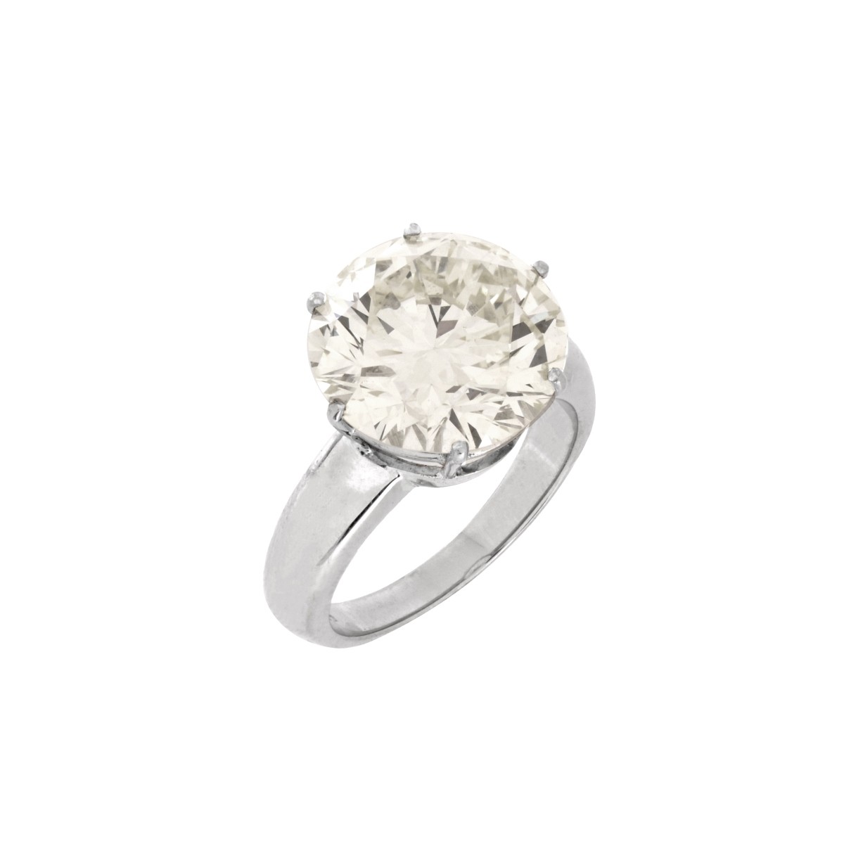 9.39ct Diamond and 18K Ring