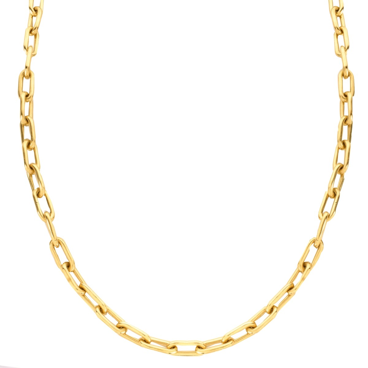 Rolo Link 18K Chain