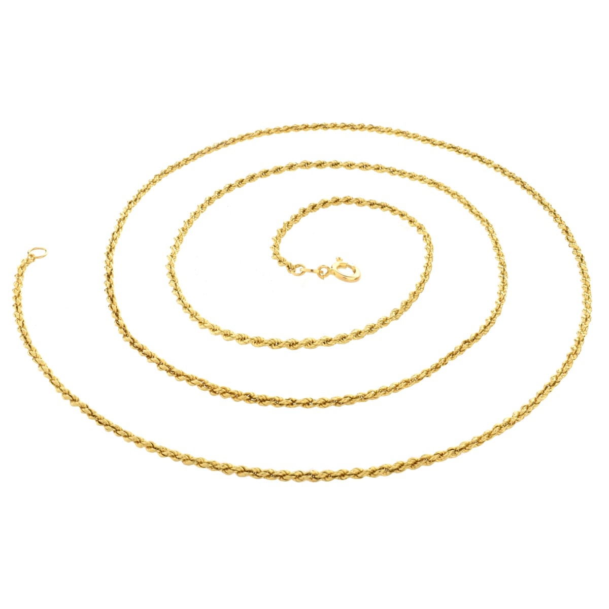 14K Rope Chain