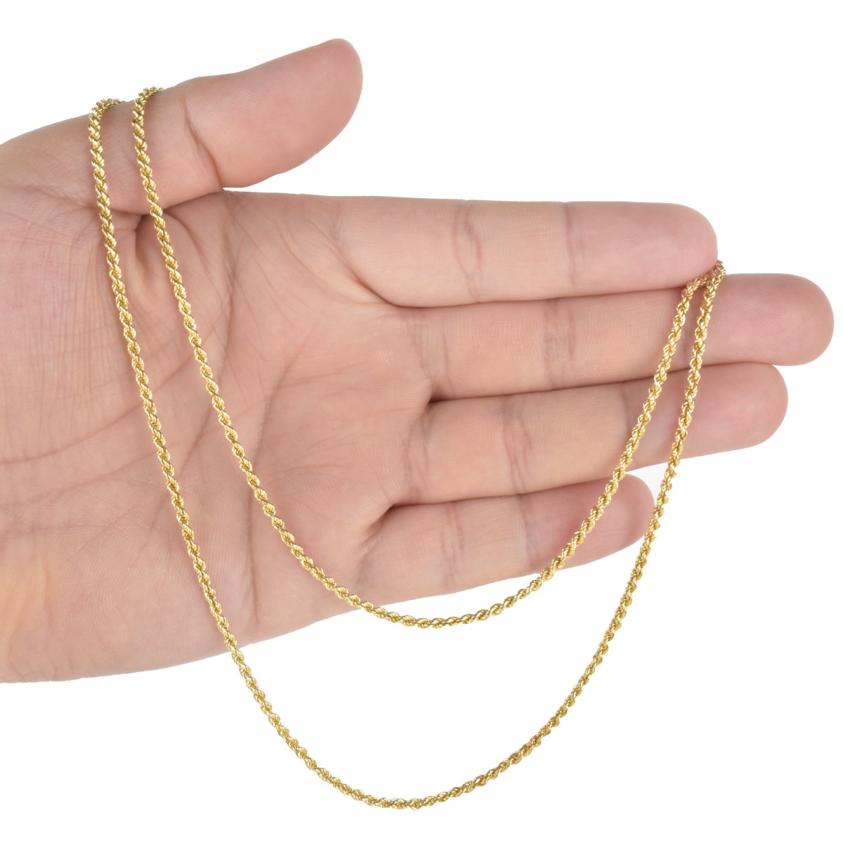14K Rope Chain