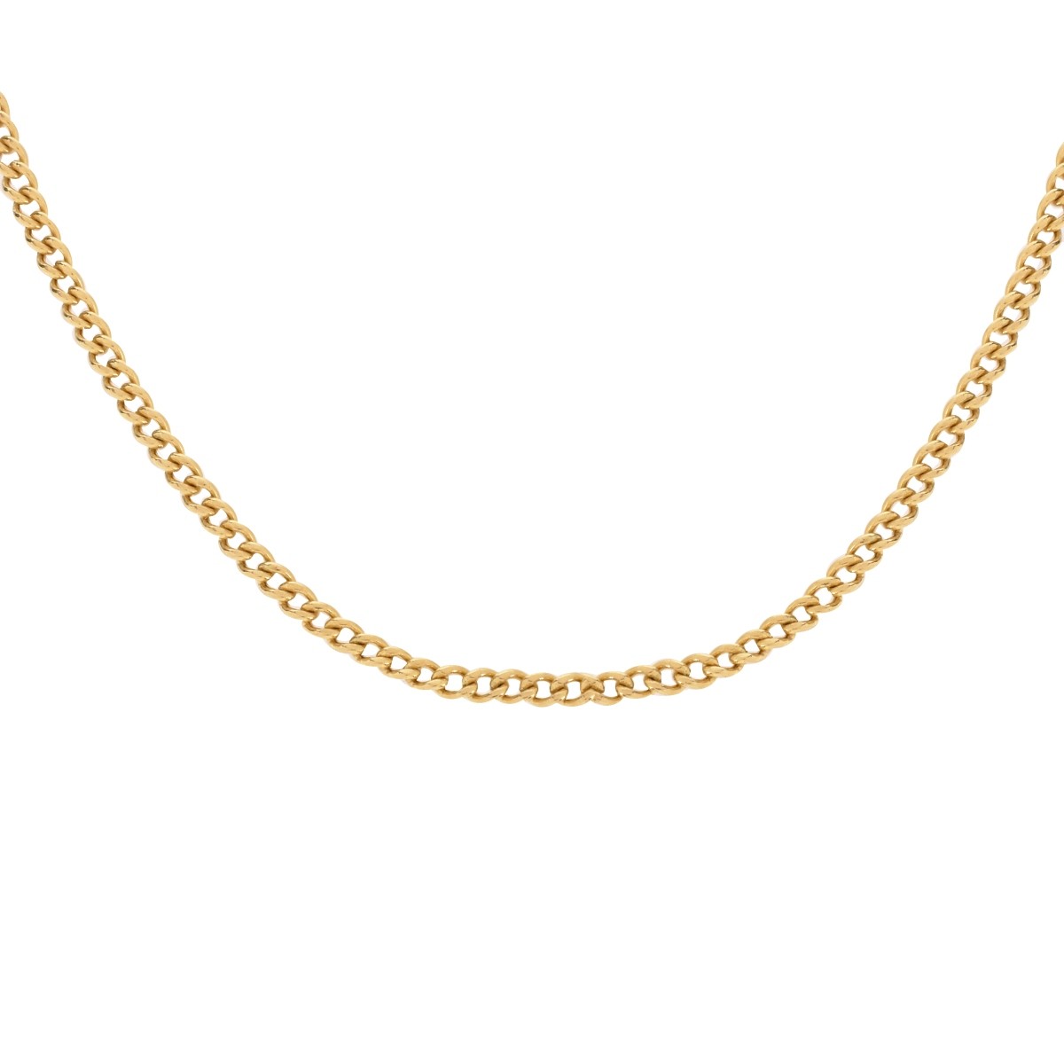 Curb Link 14K Chain