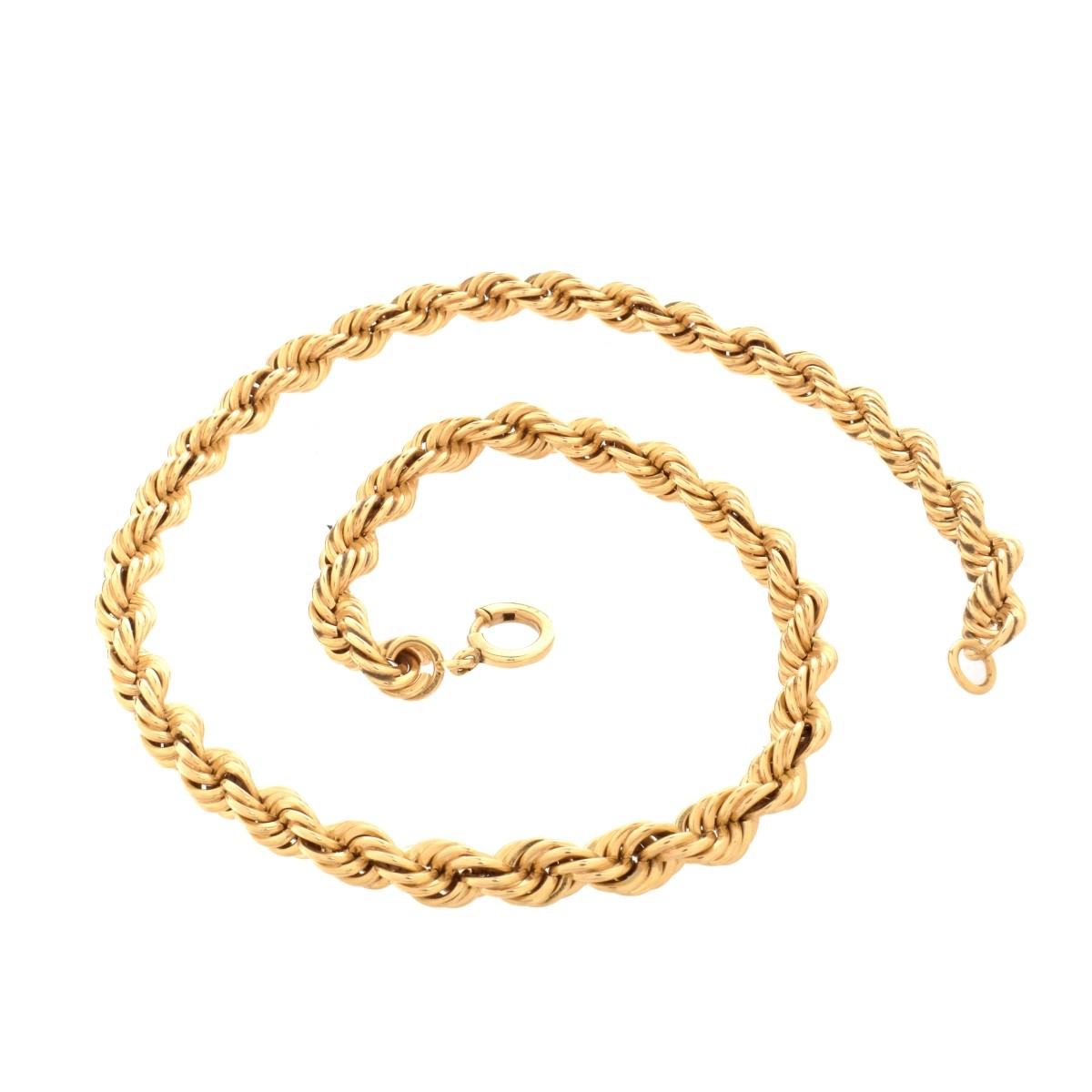 14K Rope Chain