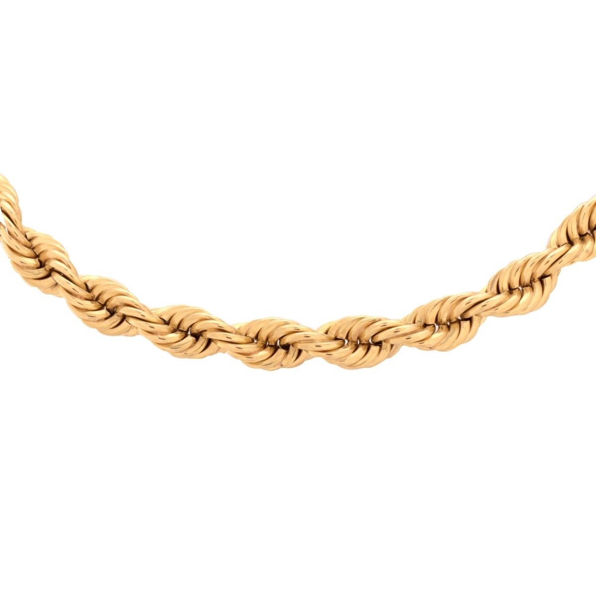 14K Rope Chain