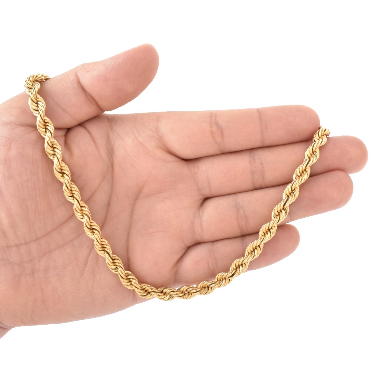 14K Rope Chain