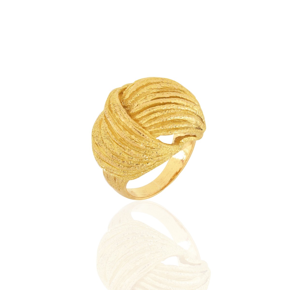 18K Knot Ring