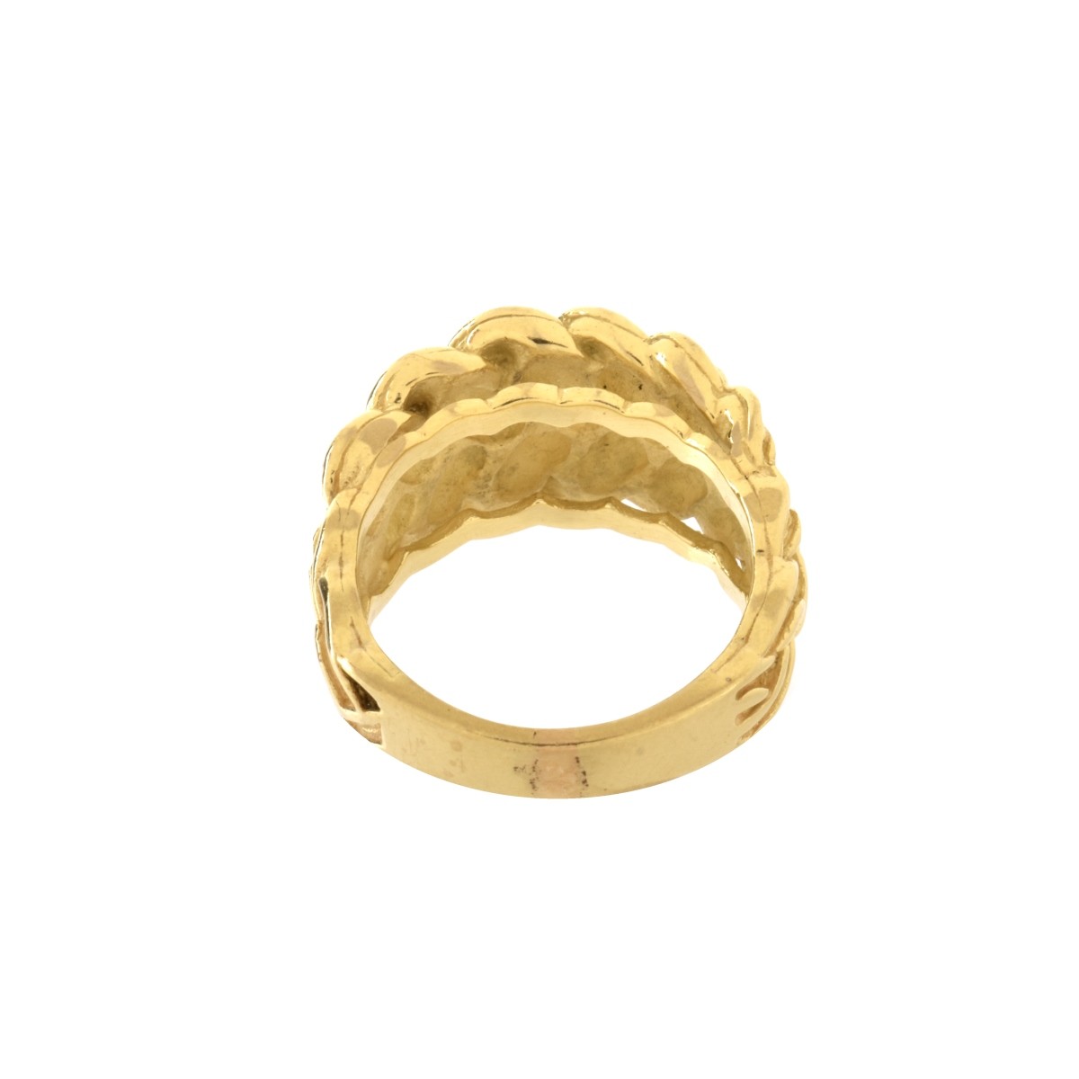 18K Braided Ring / Band