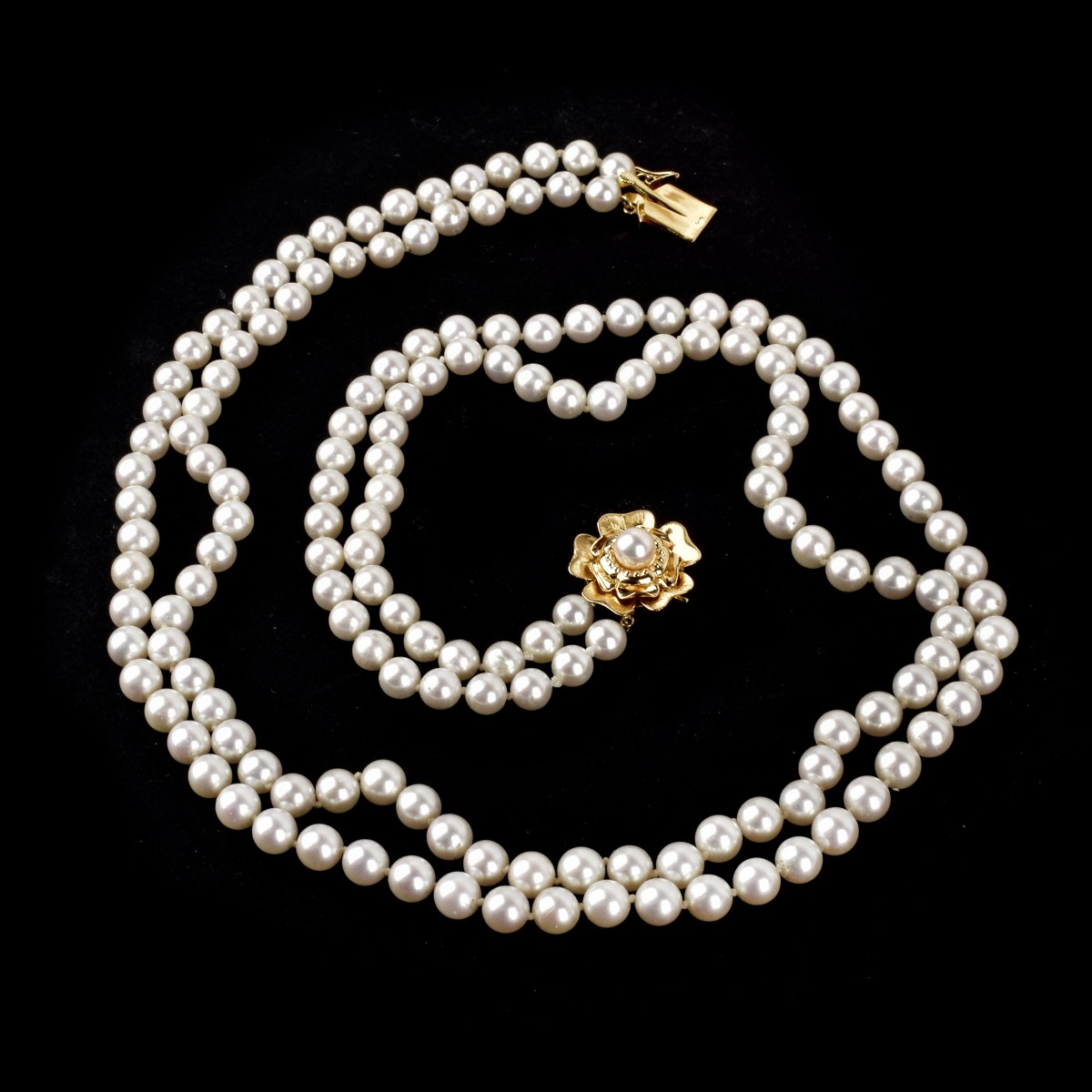 Pearl and 14K Necklace