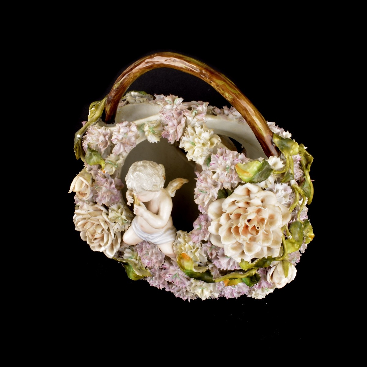 Dresden Porcelain Basket