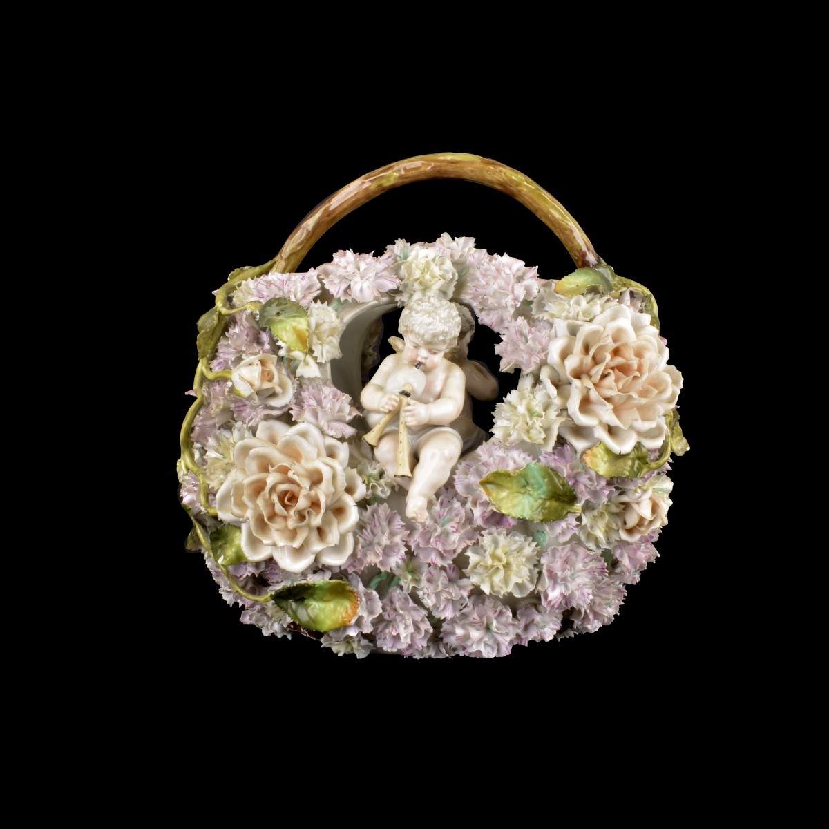 Dresden Porcelain Basket