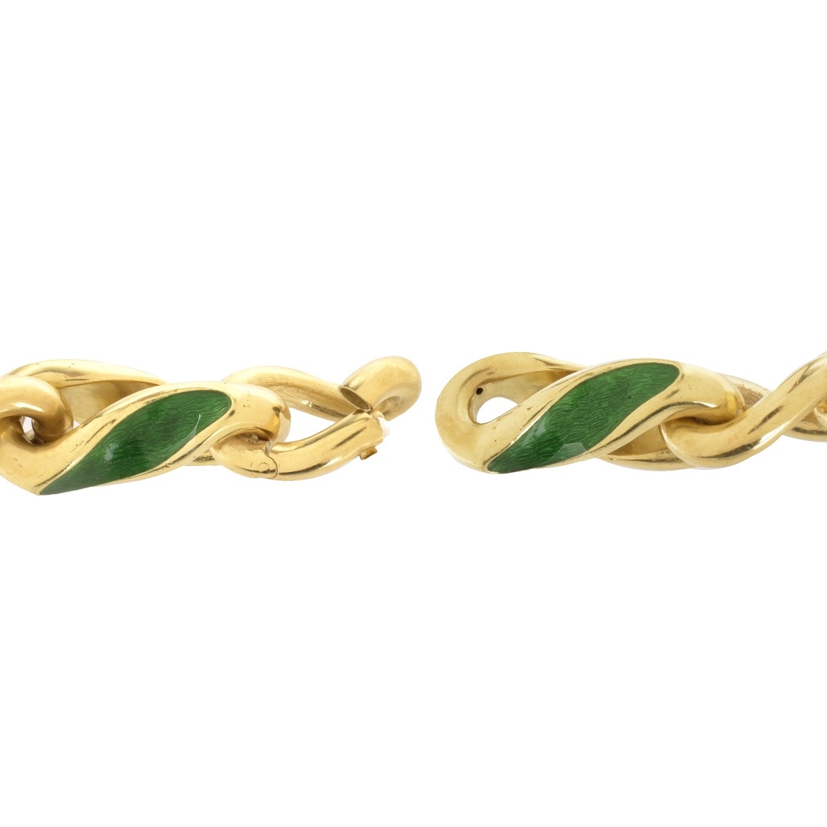 18K Curb Link Bracelet