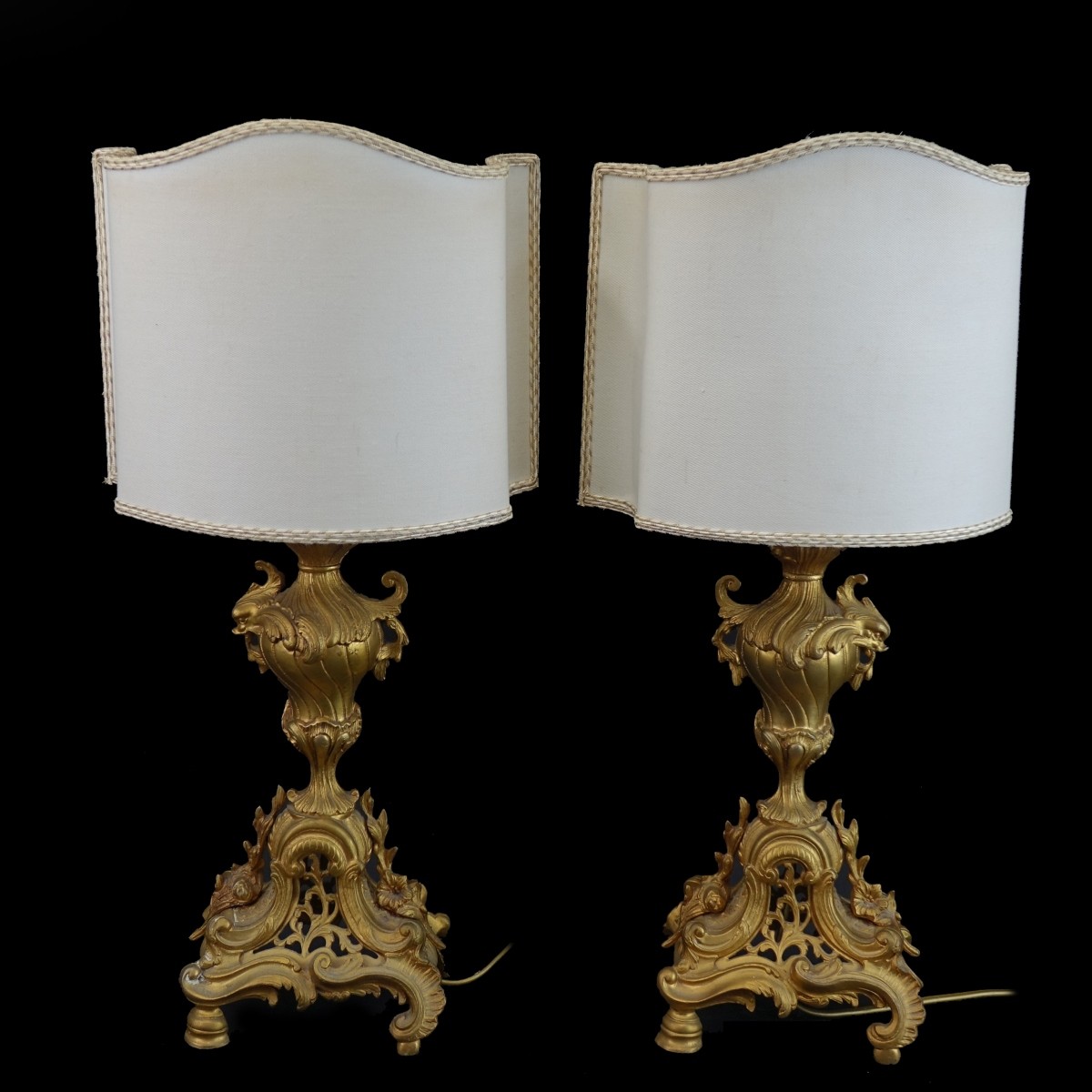 Pair of Louis XVI Style Lamps