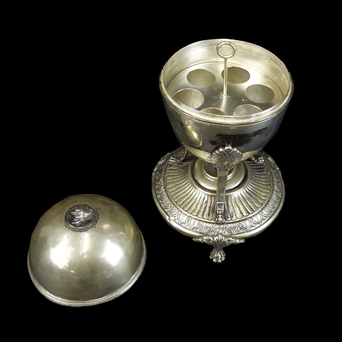 Continental Silverplate Egg Coddler