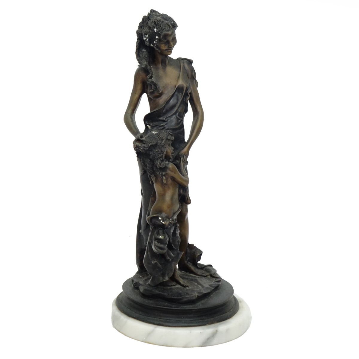 Modern Moreau Style Bronze Sculpture