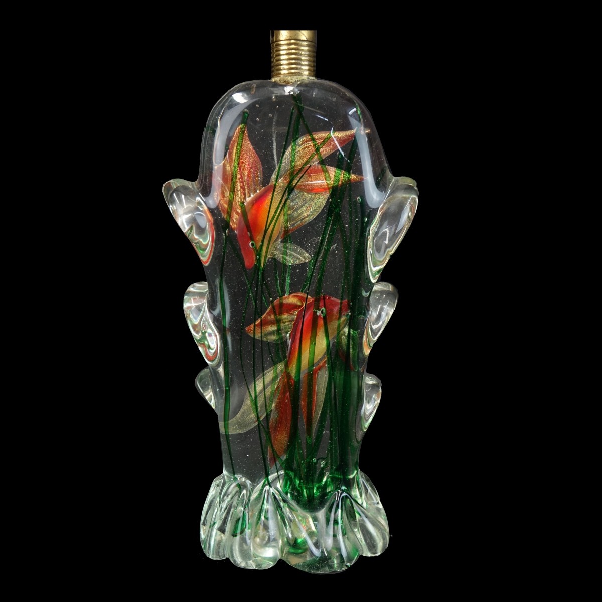 Murano Art Glass Aquarium Lamp