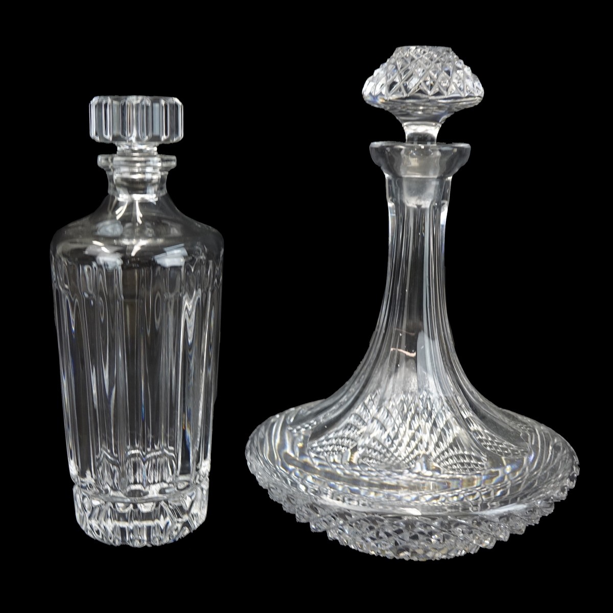 Vintage Cut Crystal Decanters