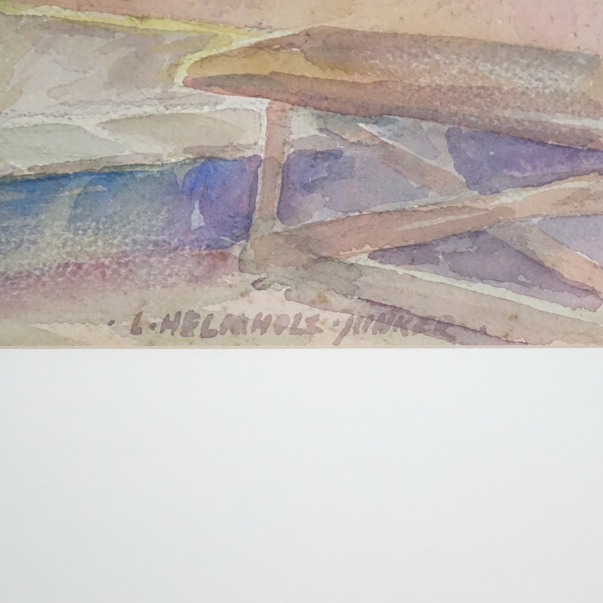 Leo Helmholz Junker (1880 - 1972) Watercolors