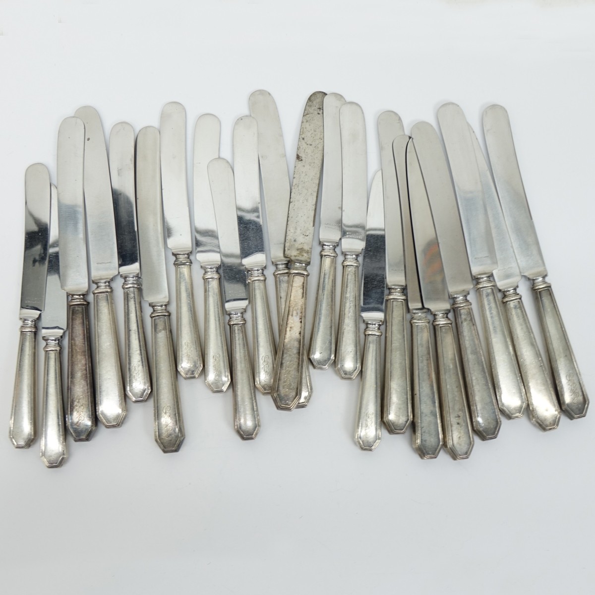 Assorted Sterling Handle Items