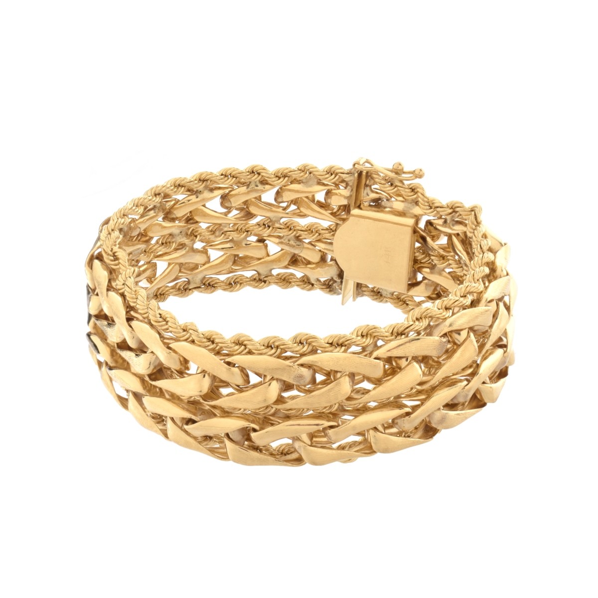 14K Link Bracelet