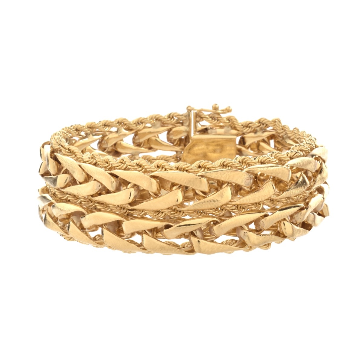 14K Link Bracelet