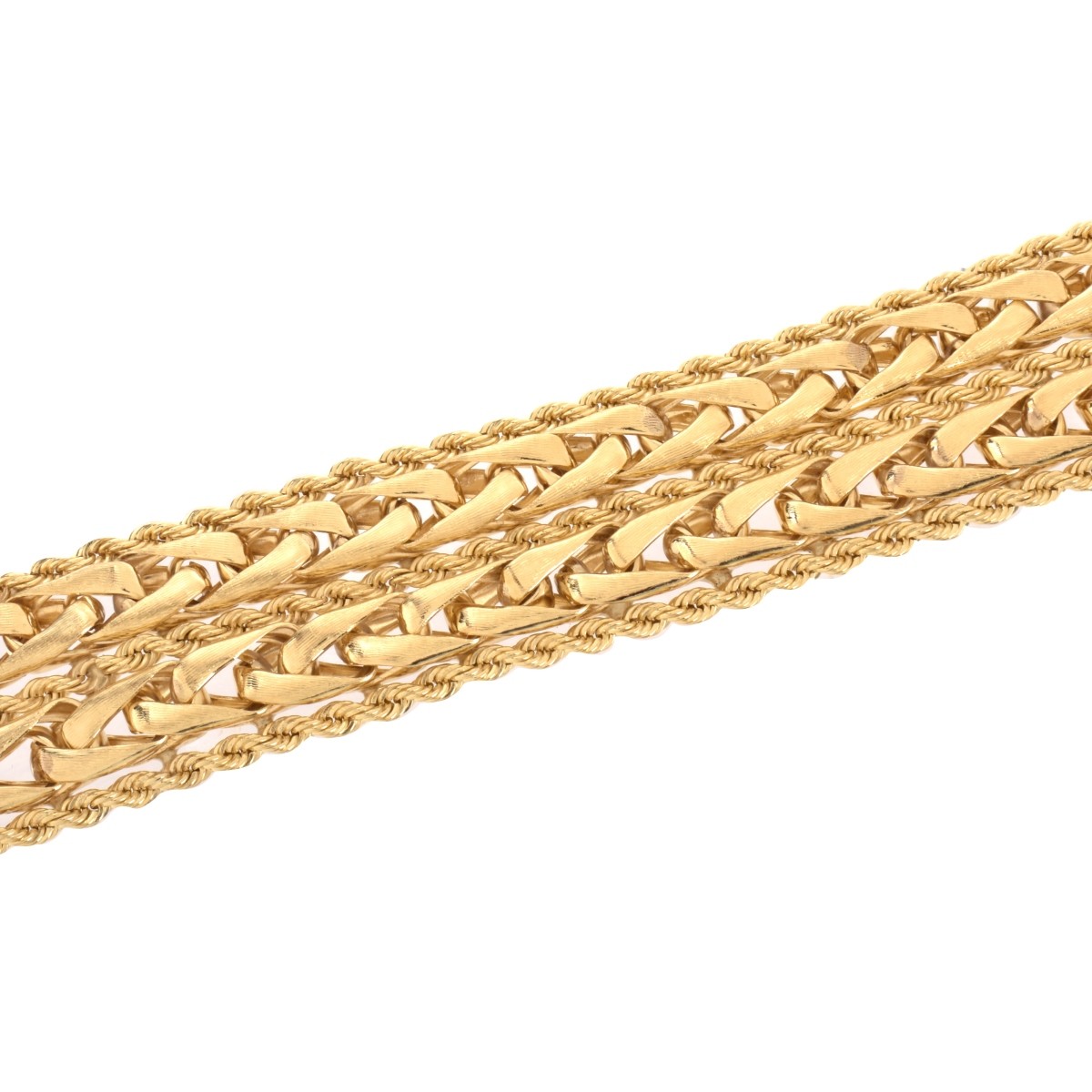 14K Link Bracelet