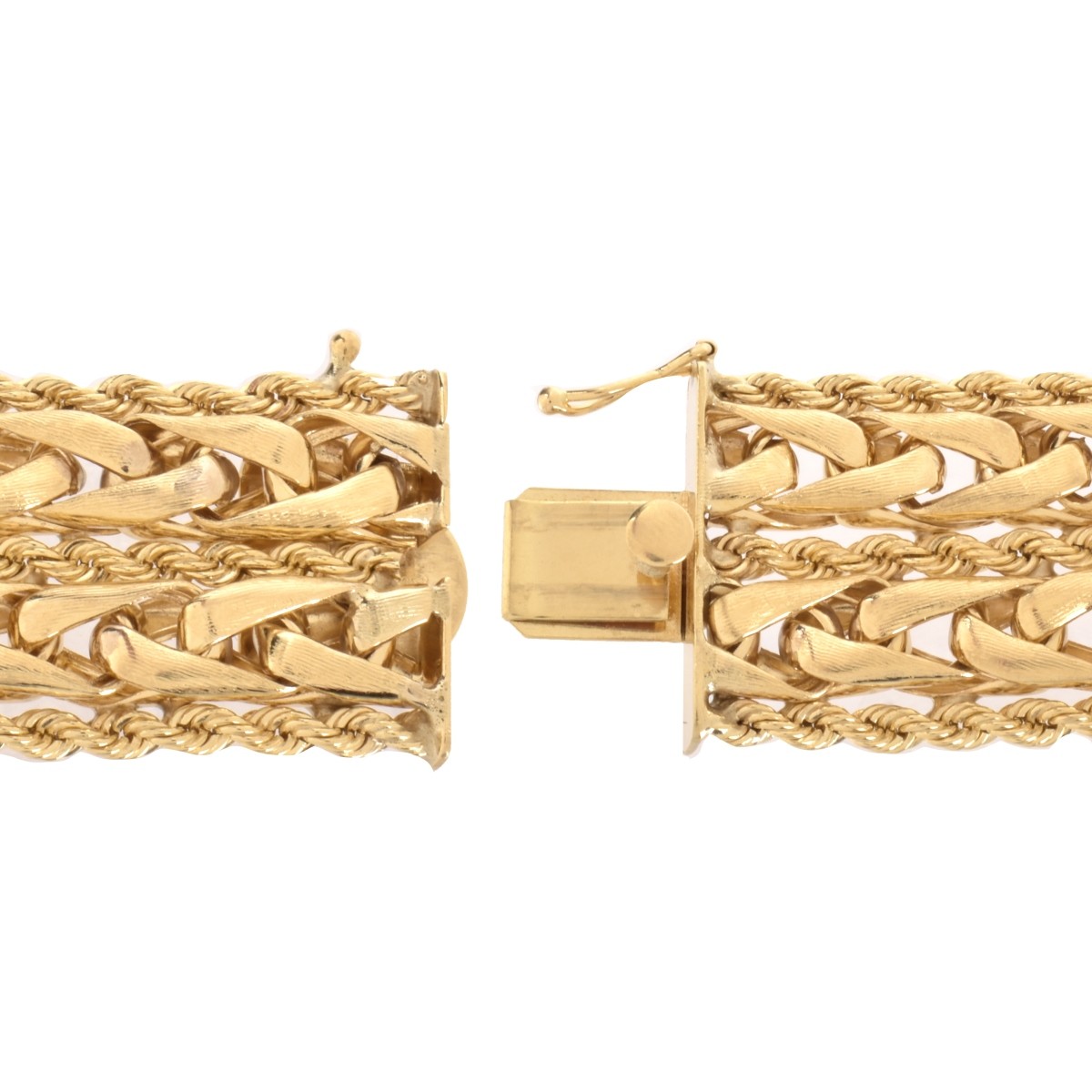 14K Link Bracelet