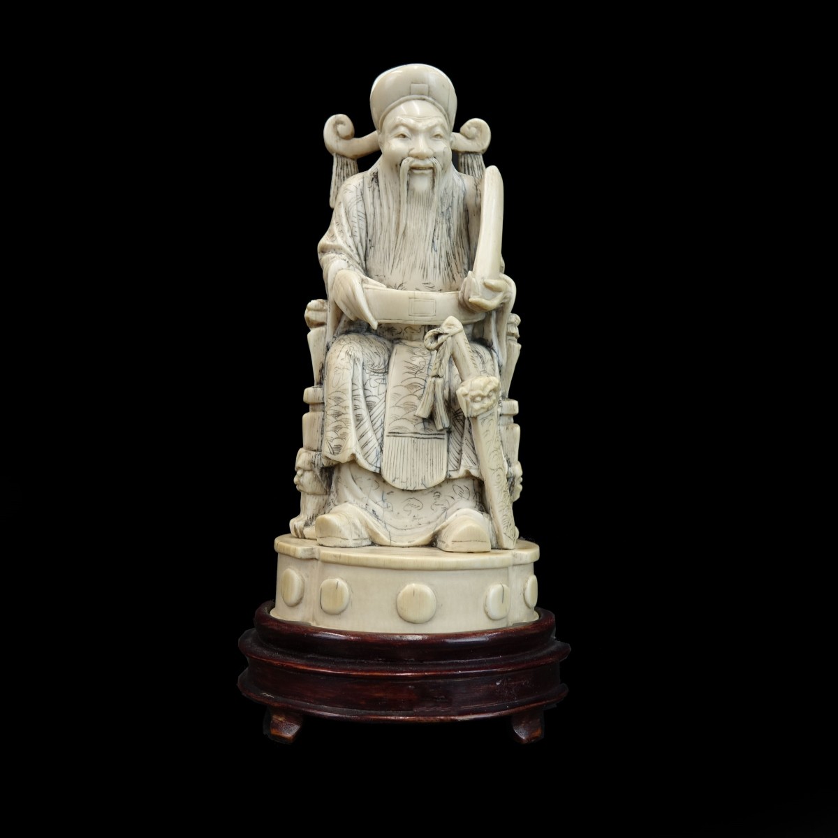 Chinese Seated Wiseman