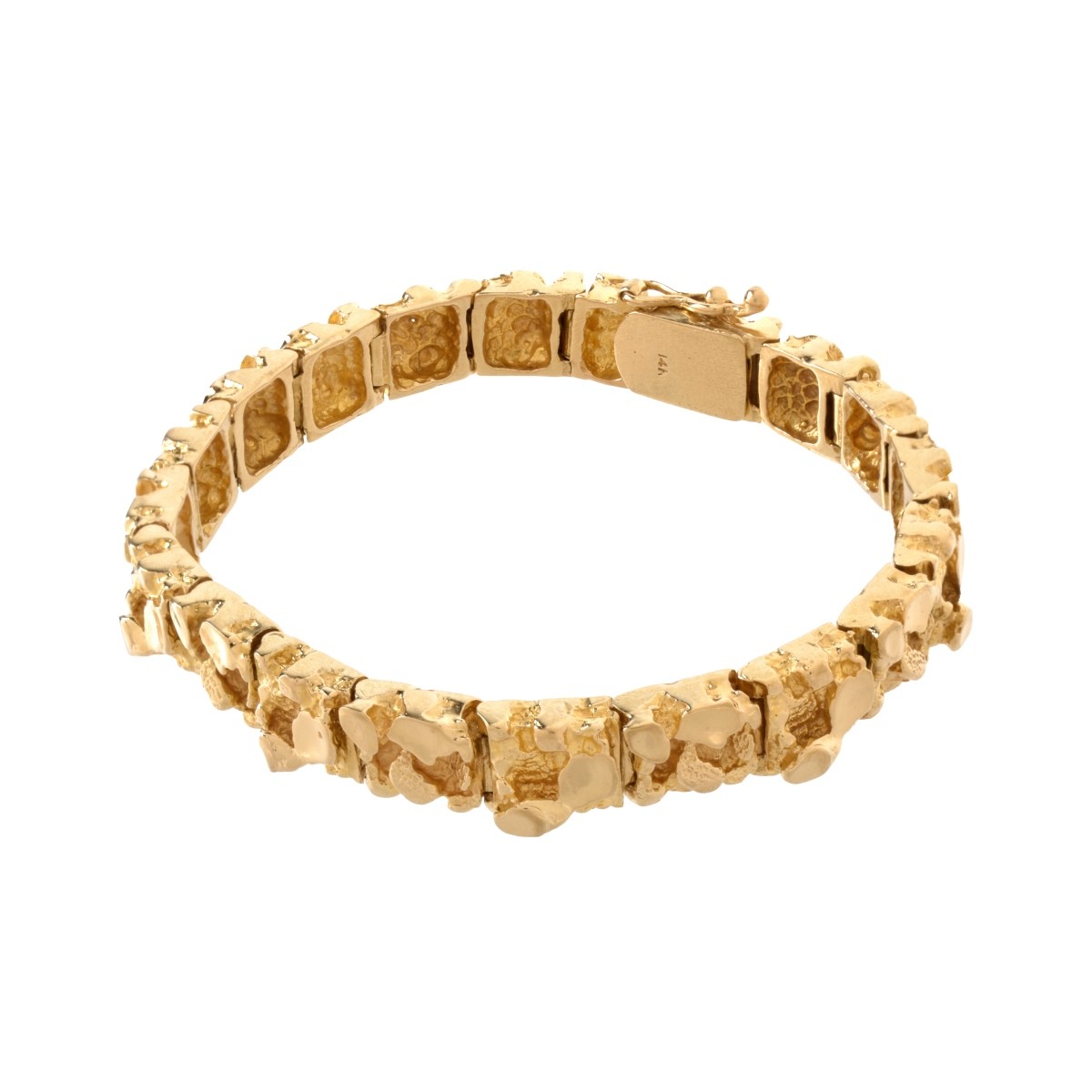 14K Link Bracelet